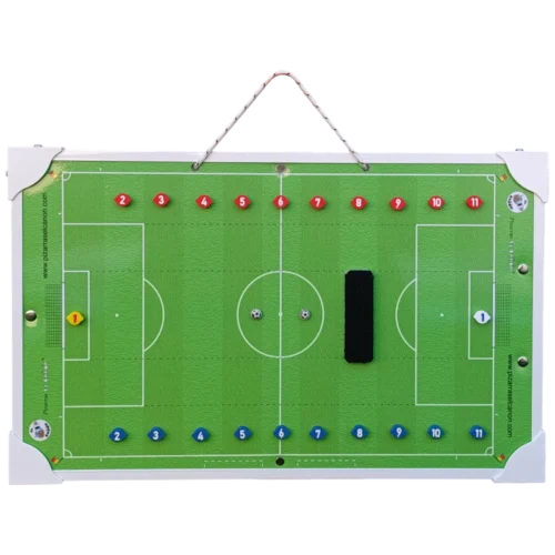 Tablero 50x30 - Futbol 11 + Estuche Para Fichas