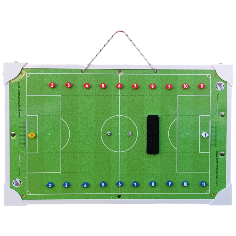 Tablero 50x30 - Futbol 11 + Estuche Para Fichas