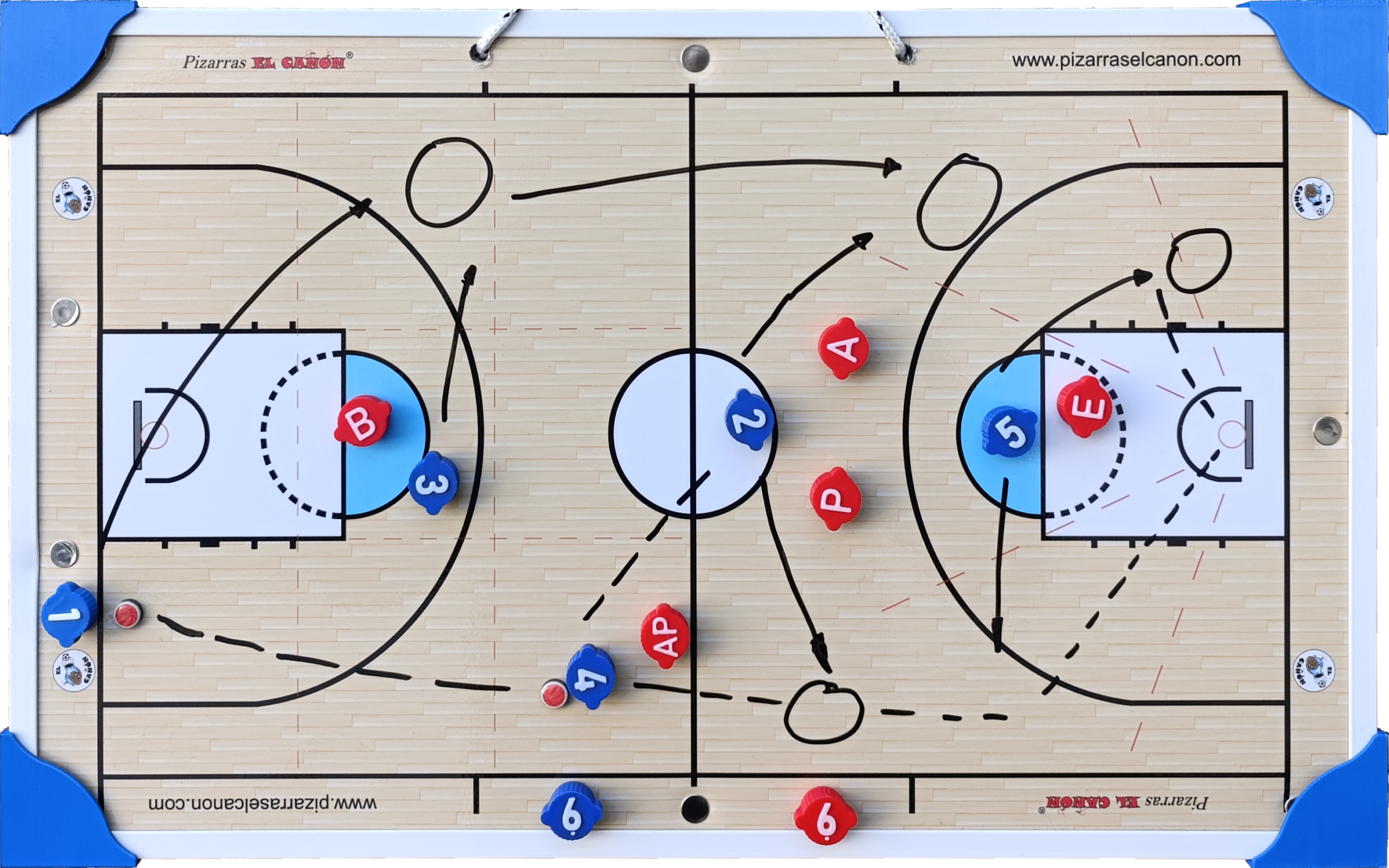 Tablero 50x30 - Basquet - Imagen 2