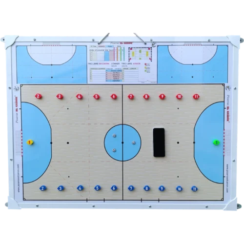 Pizarrón 60x80 - Futsal + Estuche Para Fichas