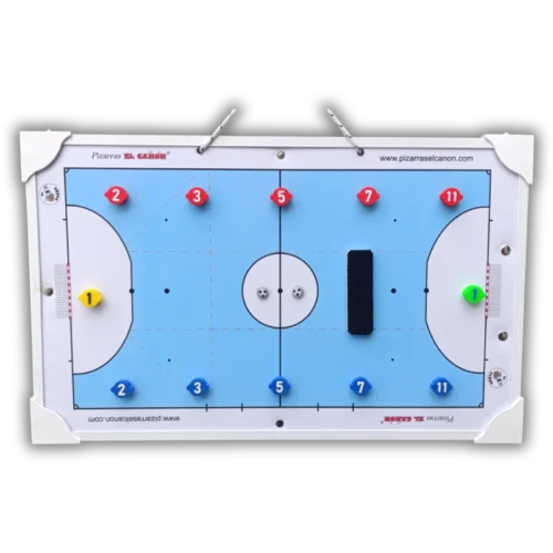 Tablero 50x30 celeste - Futsal + Estuche Para Fichas