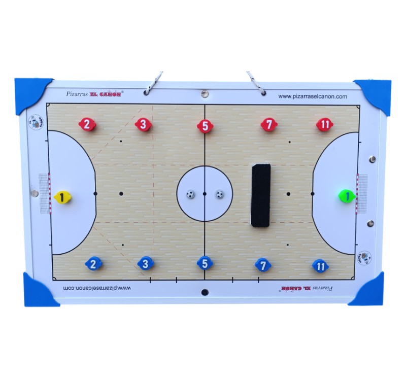 Tablero 50x30 parquet - Futsal + Estuche Para Fichas