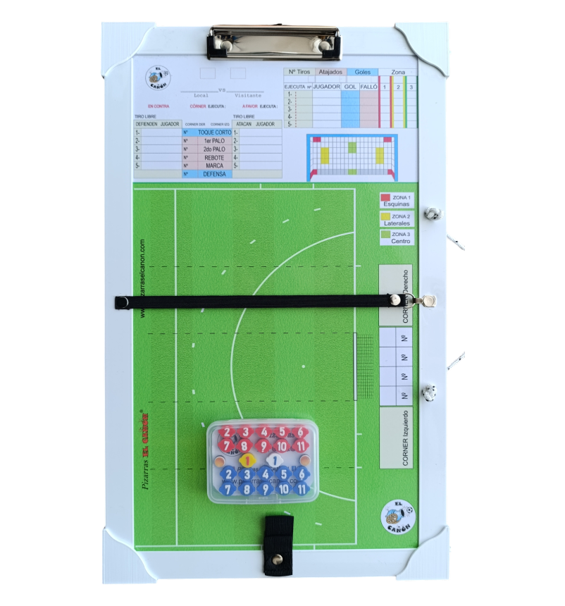 Tablero 50x30 - Hockey + Estuche Para Fichas - Imagen 4
