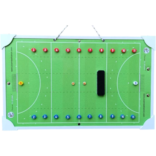 Tablero 50x30 - Hockey + Estuche Para Fichas