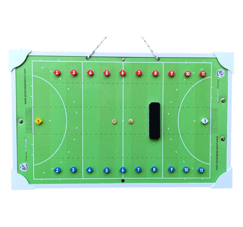 Tablero 50x30 - Hockey + Estuche Para Fichas