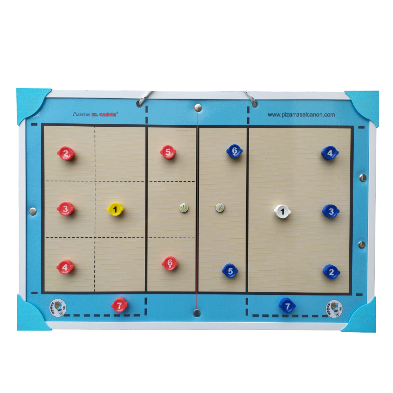 Tablero 50x30 - Voley + Estuche Para Fichas