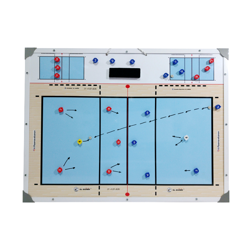 Pizarrón 60x80 - Voley + Estuche Para Fichas