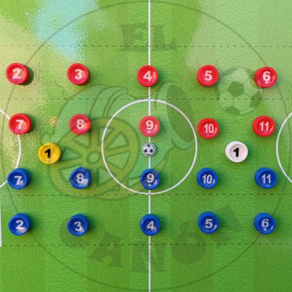 Juego de 22 fichas para Pizarras 50x30