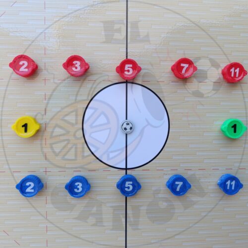 Juego de 12 fichas para pizarras 60x80